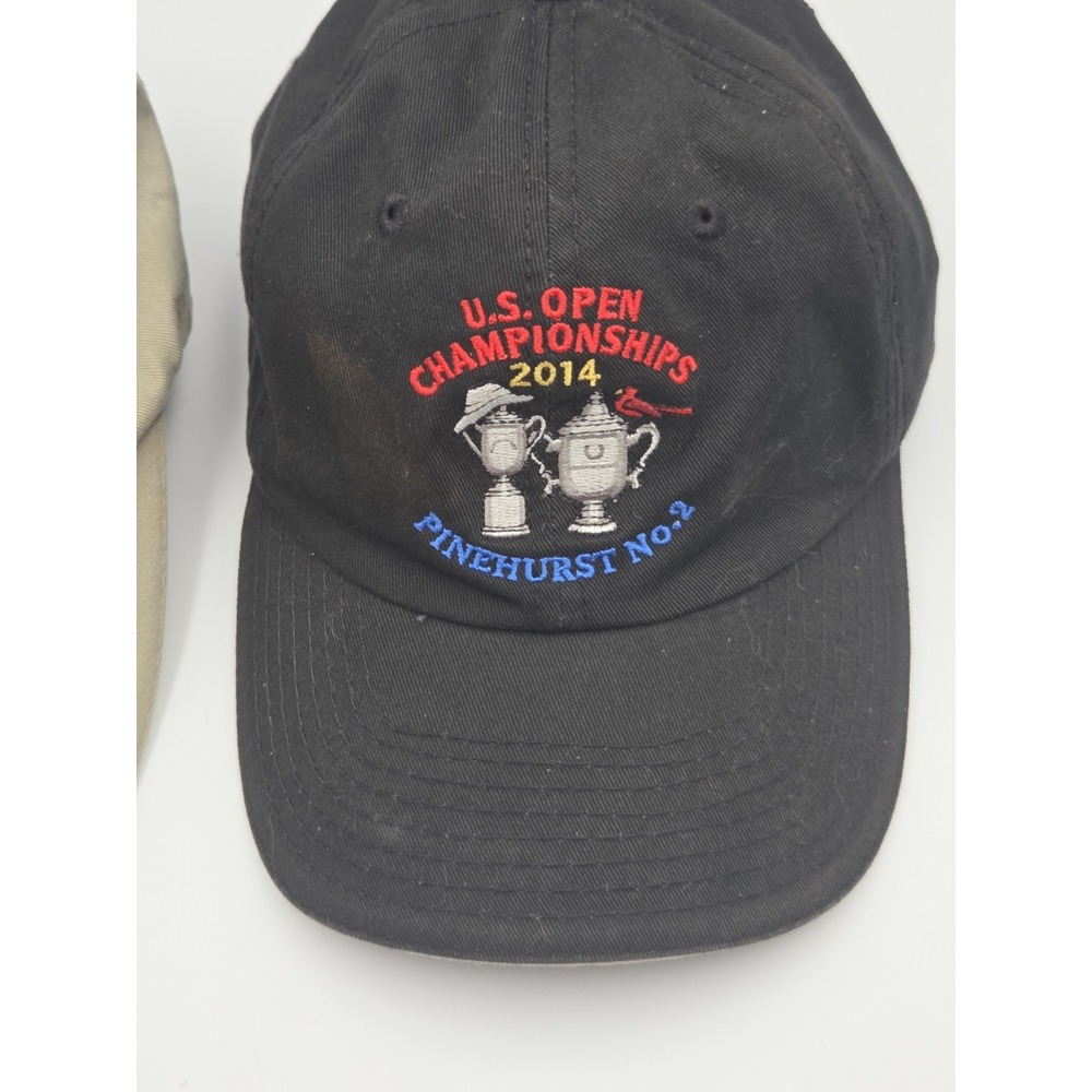USGA-licensed hats Beige/ Black 2013/ 2014 U.S. Open Merion Pinehurst #2‎ - Picture 3 of 12